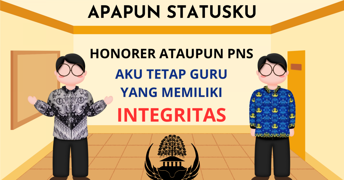 Gambar sampul HONORER ATAU PNS, AKU TETAP MENJADI GURU BERINTEGRITAS