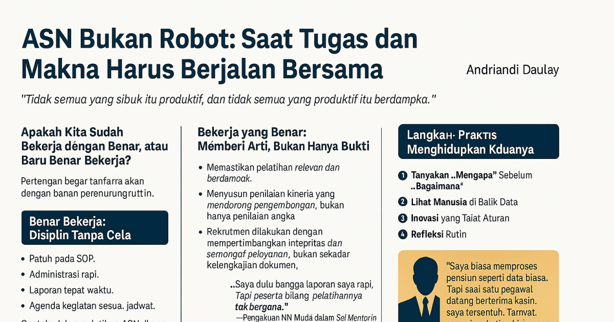 Gambar sampul ASN, Penjaga Api Peradaban