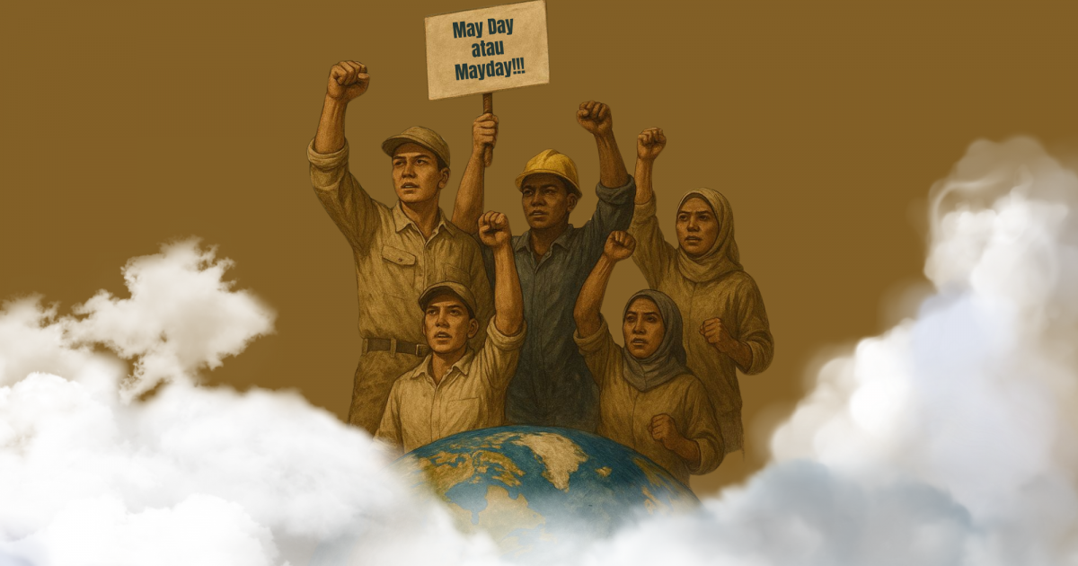 Gambar sampul ASN Bersuara, Buruh Bergerak: May Day milik Para Pekerja