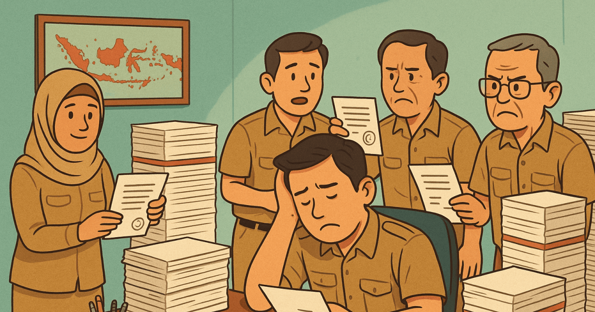 Gambar sampul Birokrasi: Antara Hierarki, Ketakutan dan Hilangnya Inisiatif