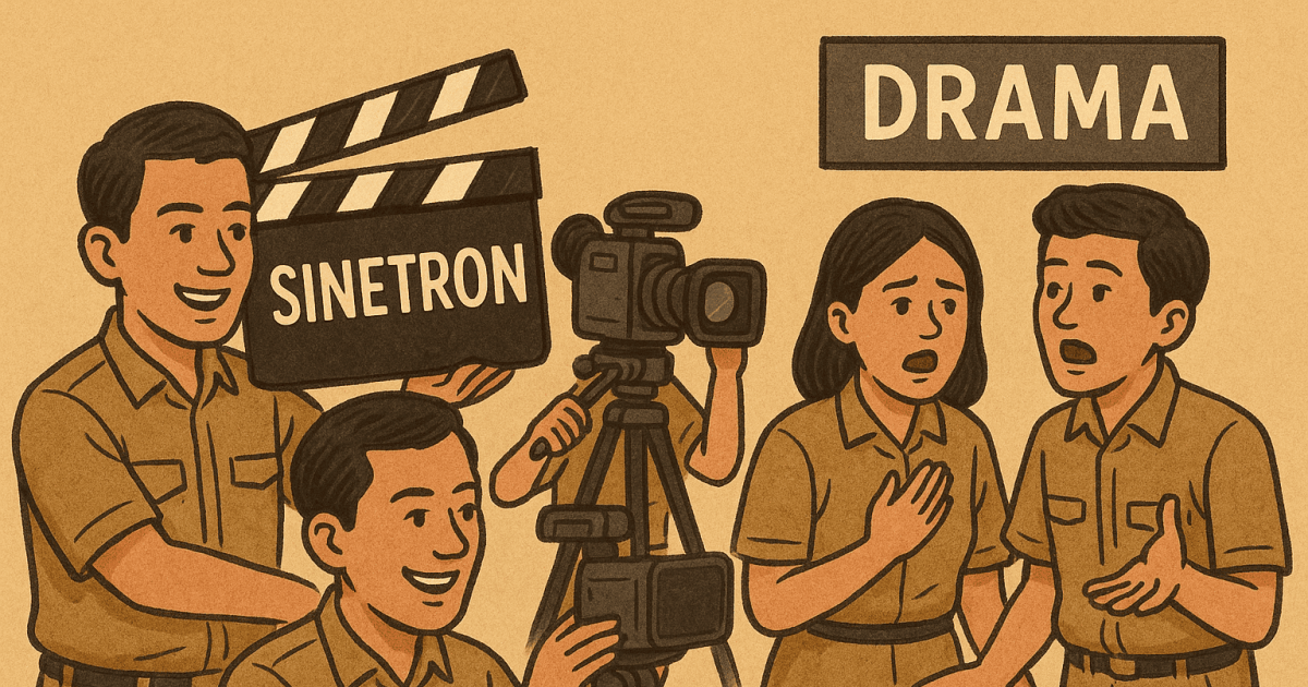 Gambar sampul Jika Kantor Pemerintah adalah Sinetron, ASN adalah Bintang Utamanya