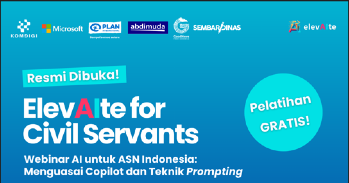 Gambar sampul Sambut Era Baru Layanan Publik: Webinar “AI untuk ASN Indonesia”