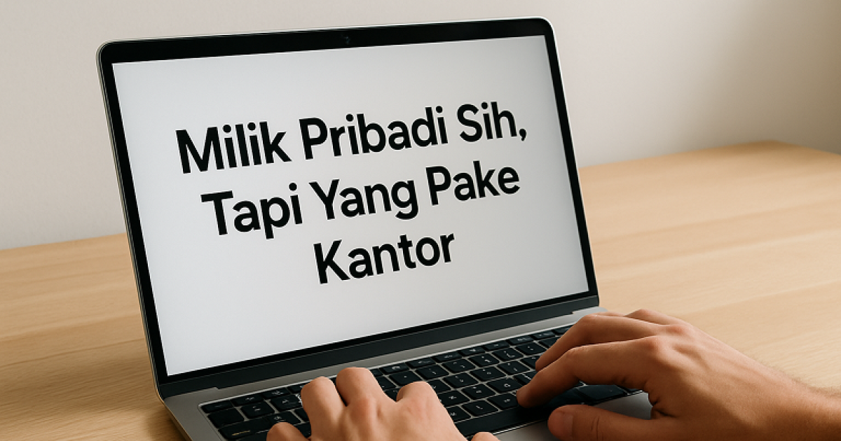 Gambar sampul Asimetri Etis: Membaca Batas antara Dedikasi ASN dan Penyalahgunaan Fasilitas Publik