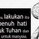 Kerja itu Ibadah