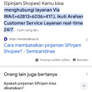 Bagaimana membatalkan pinjaman Shopee Pinjam?