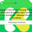 Cara hapus data akun krediOne