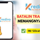 Cara hapus data akun kredivo???