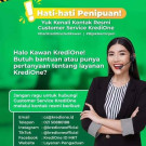 Cara menghubungi contak resmi 360kredi